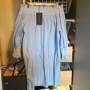 Zara off the shoulder dress